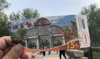 北京动物园门票价格